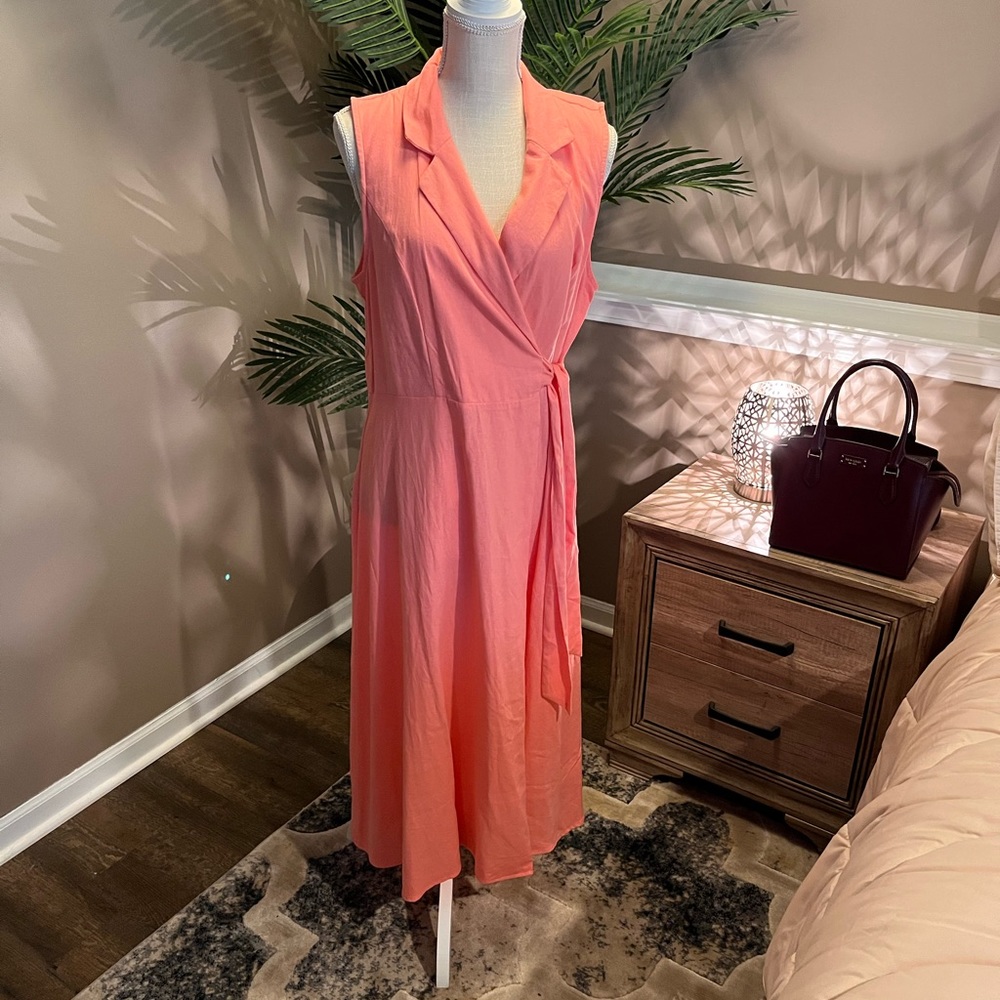 DKNY Wrap Summer Dress
